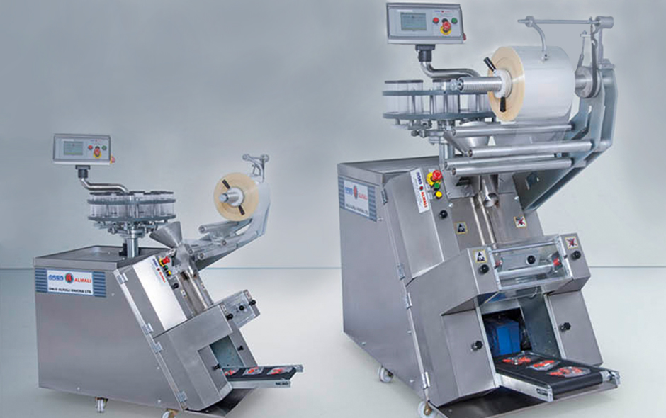 ALM-2040  SEMI AUTOMATIC 60 DEGREE ASLOPE PACKAGING MACHINE